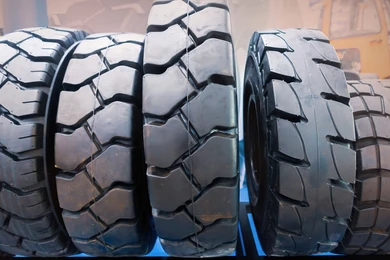 Forklift tyres